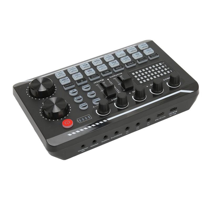 Sound Mixer Multiple Sound Effects Voice Change Live Broadcast Sound
