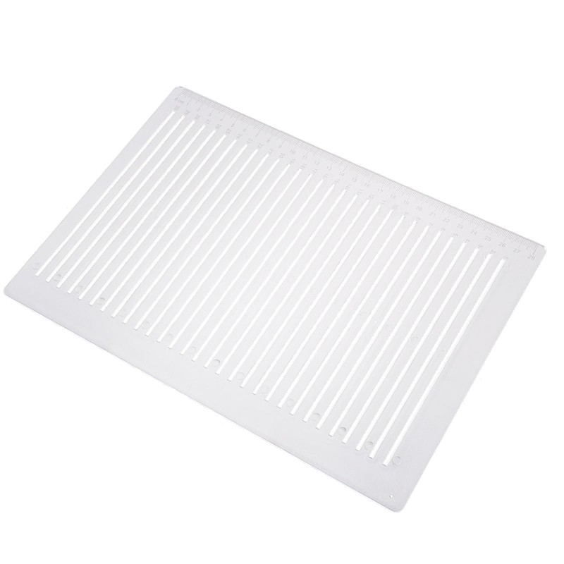 Ciieeo Lettering Stencils, Straight Line Stencil, Line Stencil, Lettering Guide