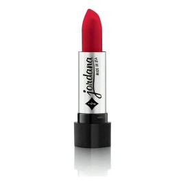 Labial Jordana Barra Nacarado Color Rojo 185 Red Volt                                                                                                 