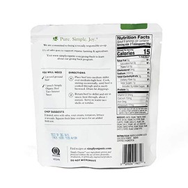 Simply Organic Southwest Taco Simmer Sauce, Certified Organic | 8 oz | Pack of 6