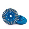 Z-LEAP 4Inch Diamond Cup Grinding Wheel 5/8"-11 Arbor Turbo Row