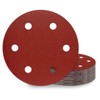KONGMING 225mm Sanding Discs 25pcs 6 Hole Grit P150 9