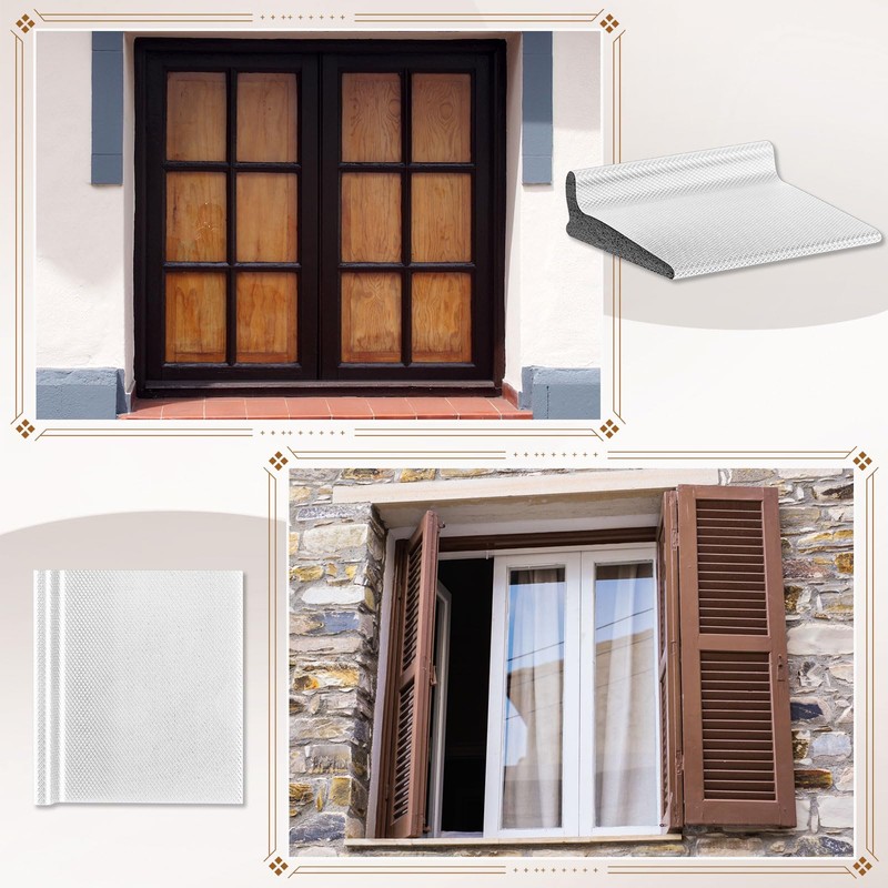 Pangda 10 Pcs Door Corner Seal, Self Adhesive Frame Door