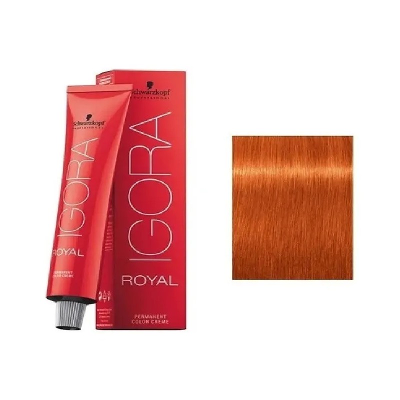 Tinte Schwarzkopf Professional Igora royal Reds tono 8-77 para cabello