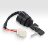 Riloer Black Ignition Key Switch Compatible with Yamaha G11 G16