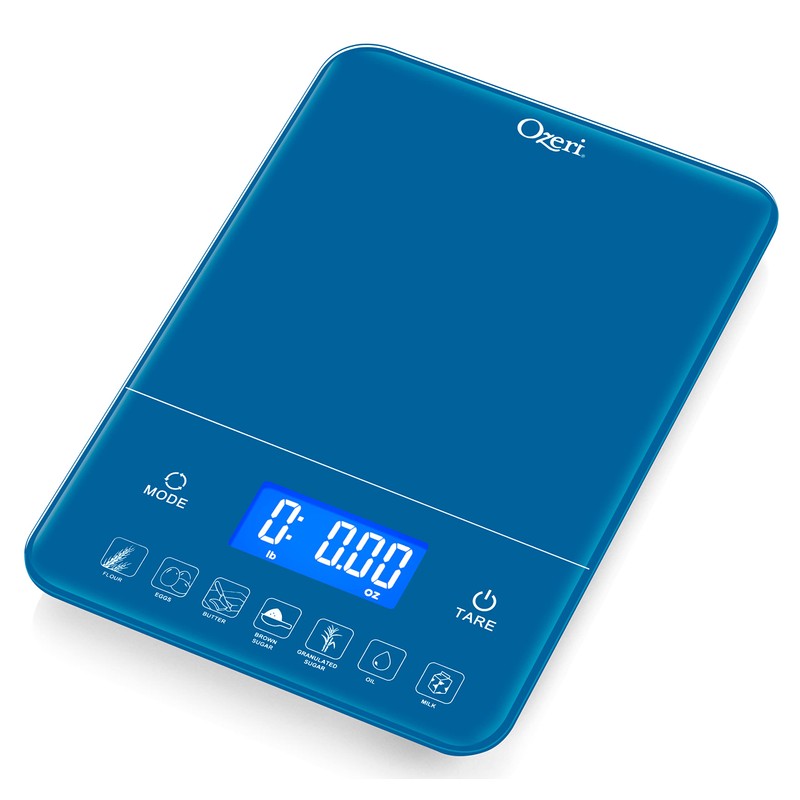 Ozeri Touch III 22 lbs (10 kg) Baker's Kitchen Scale
