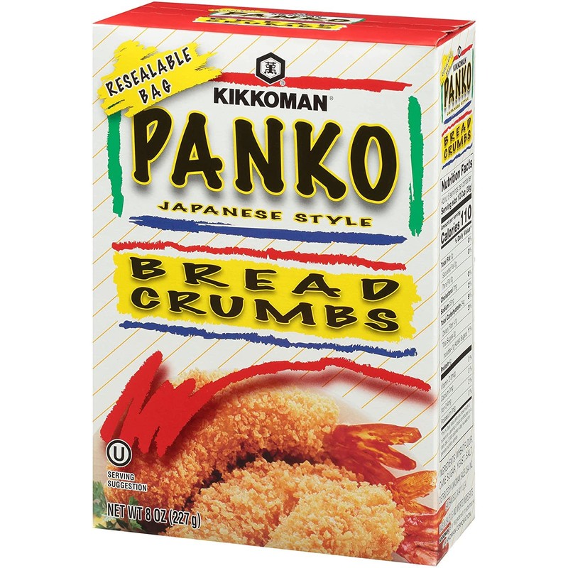 Kikkoman Panko Japanese Style Bread Crumbs, 8 Oz Pack of