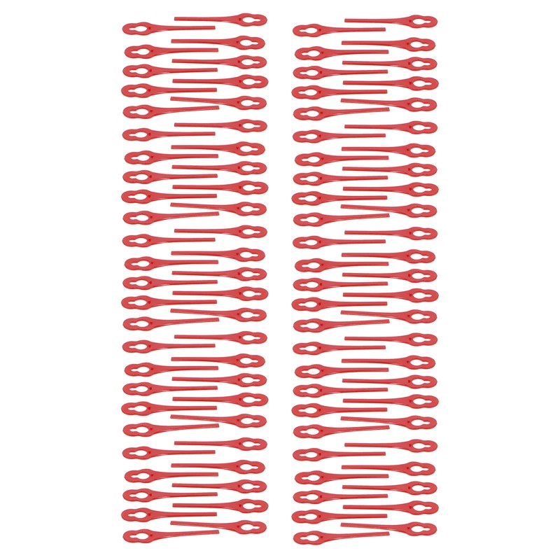 100pcs Replacement Grass Trimmer Blades Lawn Mower Head Cutting Blades