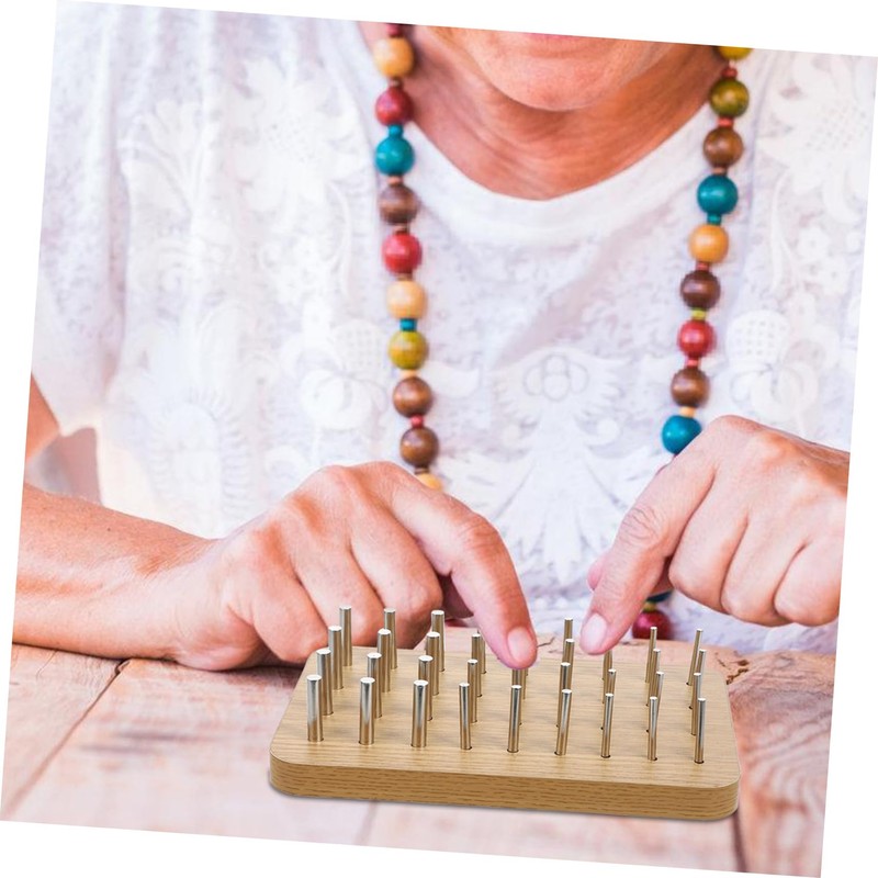 Healeved Healeved Pegboard for Finger Dexterity Training Hand Rehabilitation Board