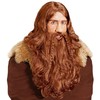 Viking withMaxi Beard Moustache Wig for Hair Accessory Fancy Dress