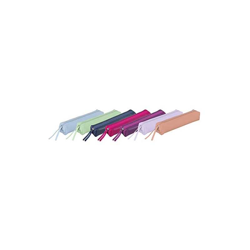 Clairefontaine Slim 410155C Lambskin Pencil Case 19.5 x 2.5 x