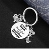 YF FY Cheerleading Coach Keychain Thank you Keychain Gift for