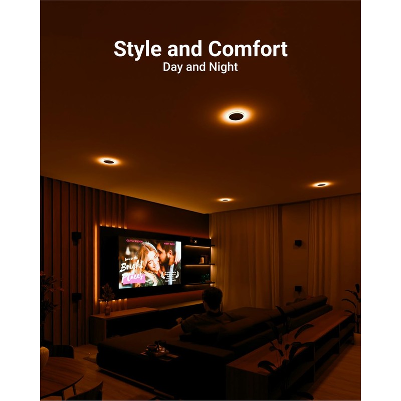 Sunco 12 Pack 6 Inch Can Lights for Ceiling LED,