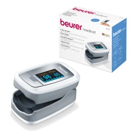 Oxímetro de Pulso Digital PO30 Beurer | Alta Precisión | Color Blanco
