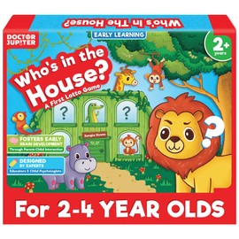 Doctor Jupiter Who's in The House Game | Toys for Ages 2-4 | Birthday Gift for 2 Year Old Boys and Girls | Toddler Toys for 2-3-4 Year Old | Learning & Education Toys