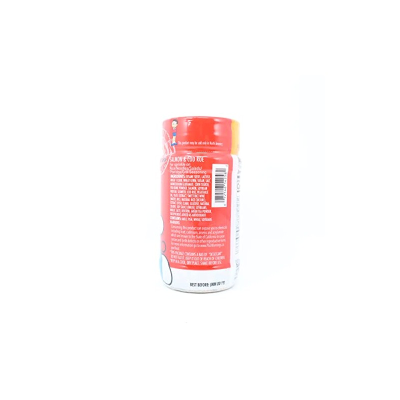 Sake Tarako (Salmon & Cod Roe) Furikake Rice Seasoning 2.1Oz,
