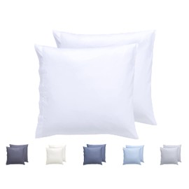 Todocama Set of 2 Extra Soft Hypoallergenic Microfibre Pillow Cases
