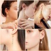 14K Gold Earring Hooks Real Hypoallergenic 100Pcs Ball Dot Ear