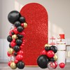 Red Sequin Arch Backdrop Covers 5FT Arch Covers Sparkly Fabric