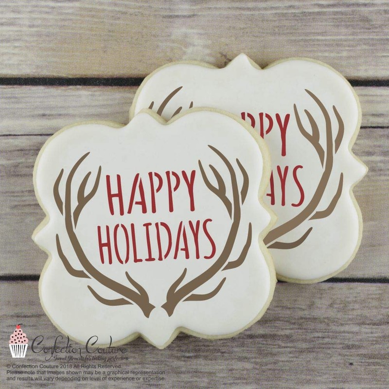 Christmas Cookie Stencils - Christmas Tidings - 3 Piece Value