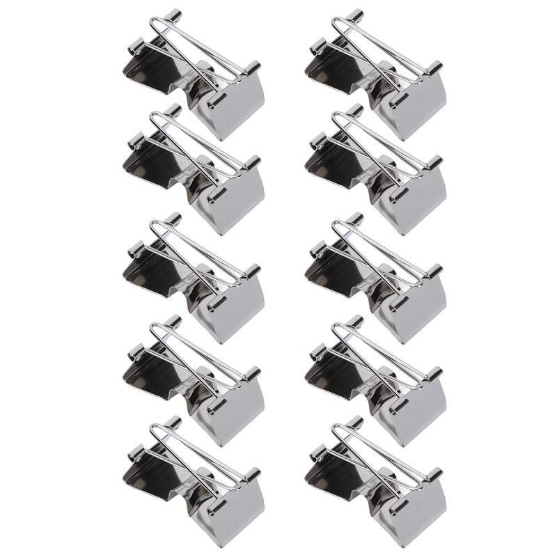 10pcs Metal Clip Stainless Steel Separation Clips Portable Stable Art