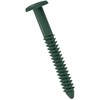 Ekena Millwork LVSL0004FG 3" Lifetime Vinyl Shutter-Lok's, Forest Green (4/Bag), 4 Count