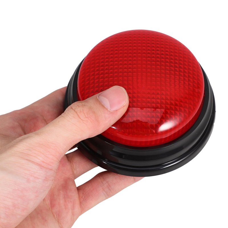 UKCOCO Game Answer Buzzers: Red Round Game Show Buzzers Answer