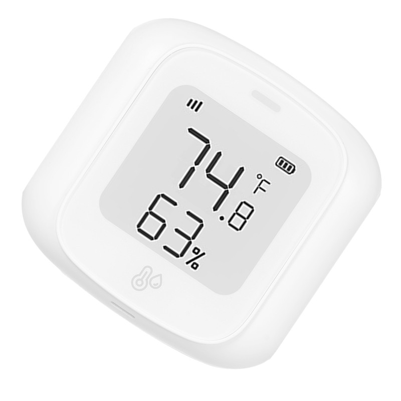 Smart Temperature and Humidity Sensor LCD Digital Display High Accuracy
