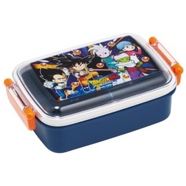 Skater RBF3ANAG Children's Lunch Box, 1 Tier, 15.9 fl oz (450 ml), Fluffy Dome, Antibacterial, Kids Lunch, Made in Japan, Dragon Ball Daima, Boys