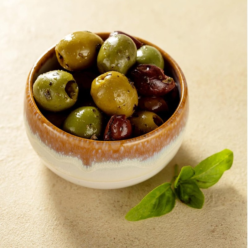 Krinos Pitted Country Olive Mix 4.4 lb