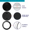 6" Black Circular Inspection Hatch Marine Access Port Hatch Cover,Boat