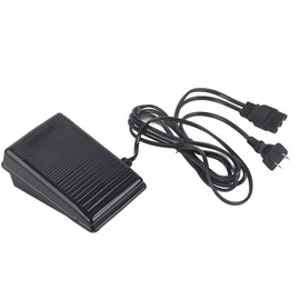Acouto Pedal de pie de Máquina de Coser, Pedal de Control de pie de Maquina de Coser Doméstica con Cable de Alimentación, Piezas de Máquinas de Coser