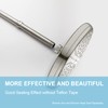 OFFO Shower Head Extension Arm Brushed Nickel, 15.2cm(6 Inches) Shower