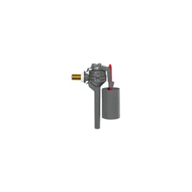 Wirquin Topy 3/8 inch 10mm Brass Side Entry Inlet Float Valve 16300501, Multi-Colour