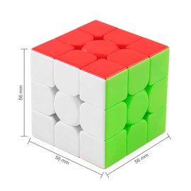 XMD Magic Cube Stickerless Competition 3x3 3D Puzzle Educational Toy Magic Cube