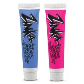 Zinka Colored Sunblock Zinc Nosecoat 2 Pack Bundle - Blue Pink                                                                                        