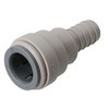 15mm Push Fit Pipe to 1/2" Hose Tail Barb Adapter