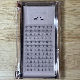 Katherine Eyelash Extensions 8mm, 3D, C Curl / 240 Individual Lashes