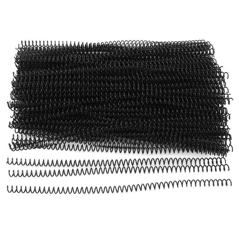 100PCS Spiral Binding Coils 48 Loops 4:1 Pitch A4 Paper