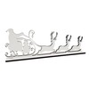 Melis Santa Claus with Reindeer - Wooden Christmas Decoration in