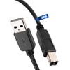 Mygatti Druckerkabel 1.5m/2 Stück,Typ A auf Typ B Drucker Kabel,USB