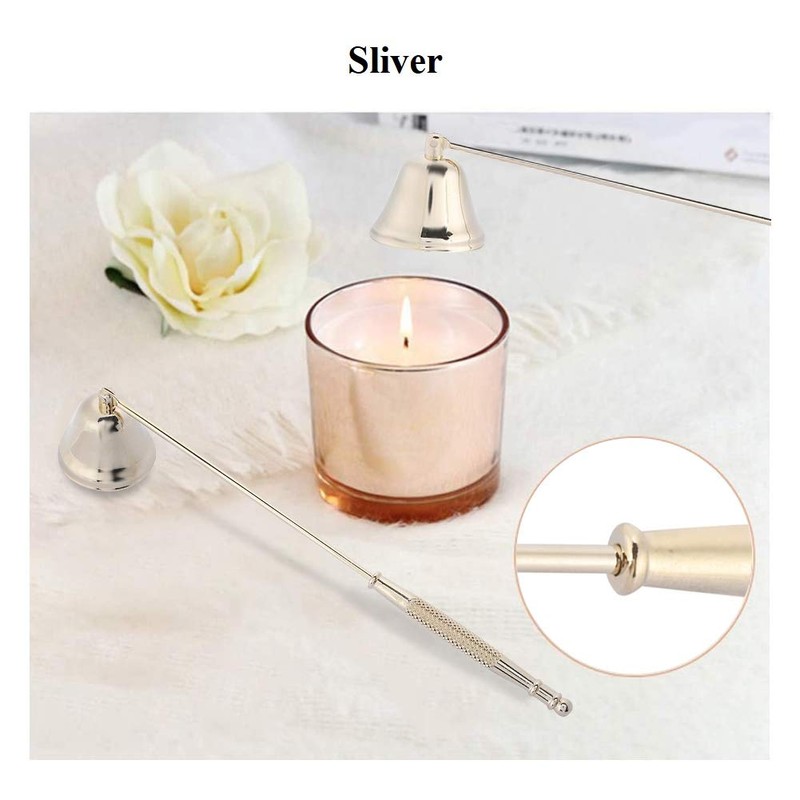 Sheens Apagador de Velas, Acero Inoxidable con Forma de Campana