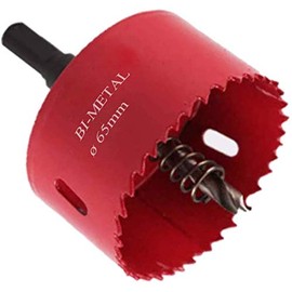 65mm Hole Saw Cutter M42 Bi-Metal Hole Saw Drill Bit for Wood Plastic Aluminum