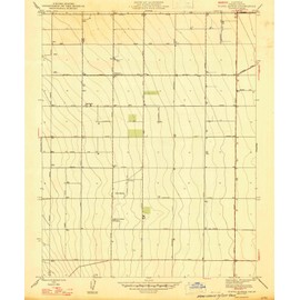 California Maps - 1947 Tufts Ranch, CA - USGS Historical Topographic Wall Art - 37in x 44in, Large Wall Art Map