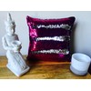 MERMAID SEQUIN CUSHION Cover Pillow Case Reversable Flip Sequins Sofa