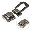 sourcing map Toggle Catch Lock, 38mm Retro Decorative Bronze Hasp