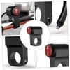 Ciieeo Motorbike Headlight Switch Aluminum Alloy Handlebar Emergency Light Control