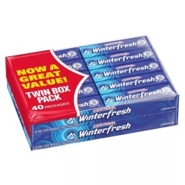 Wrigley's Winterfresh Gum 5-Piece Pack (40 packs)