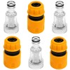 HuYiGGZ 6 Pcs Pressure Washer Gun Adapter Plastic Machine Water