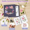 Joy&Grace Large Flower Press Kit with Designed Cover, Includes DIY